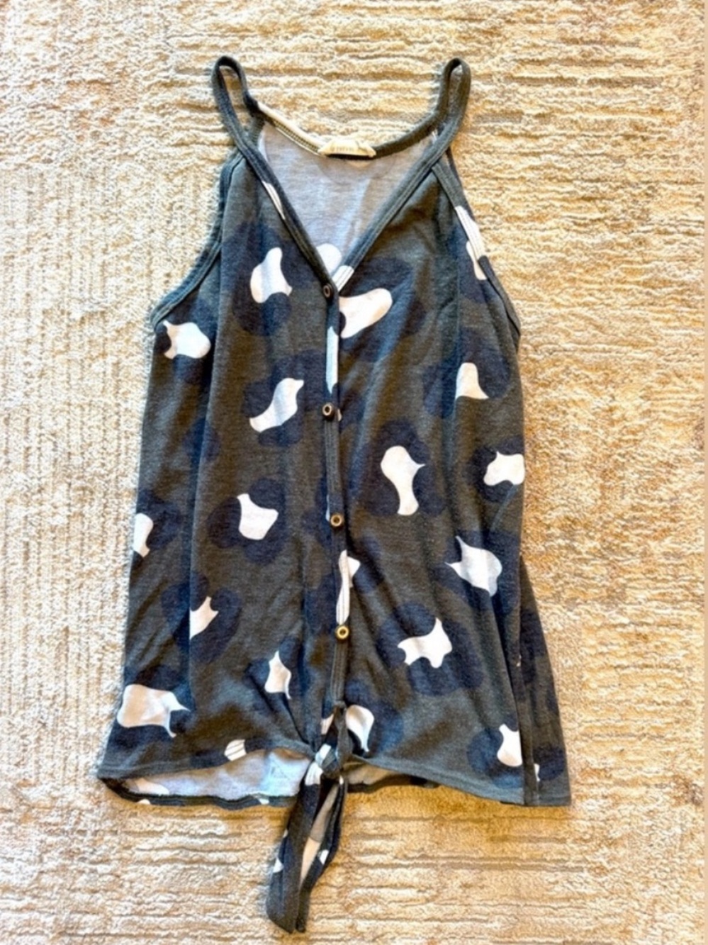 ADORA animal print tank top